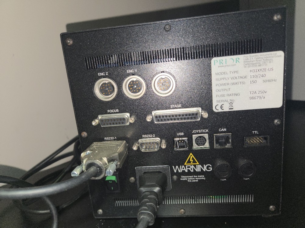 PRIOR ProScanIII H31XYZE-US Microscope Automation Controller w/ PS3J100 Joystick