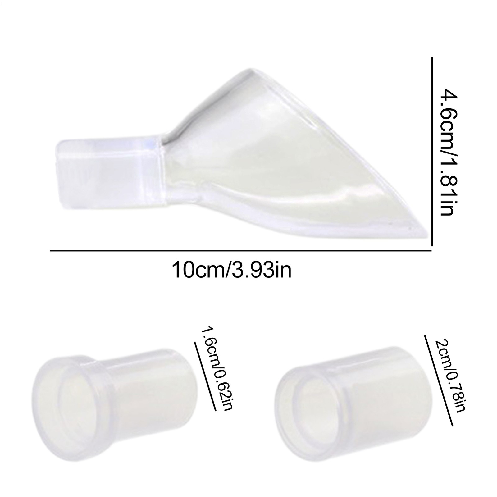 Aquarium Lily Pipe 12/16mm 16/22mm Outlets Adjustable Lily Pipe Outflow