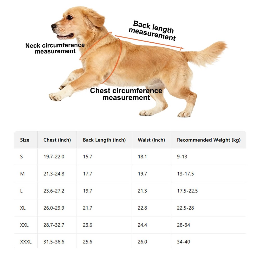 Night Reflective Four Legged Coat Winter Windproof Coat Strap Hole Dog Jacket