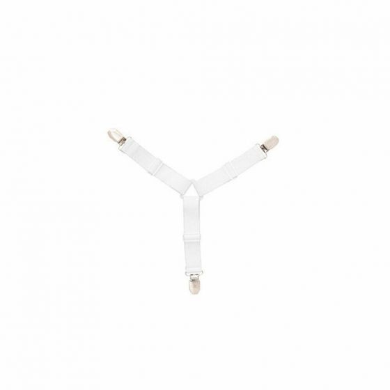 8pcs Triangle Bed Sheet Clips, Durable Elastic Fasteners for Secure Bedding