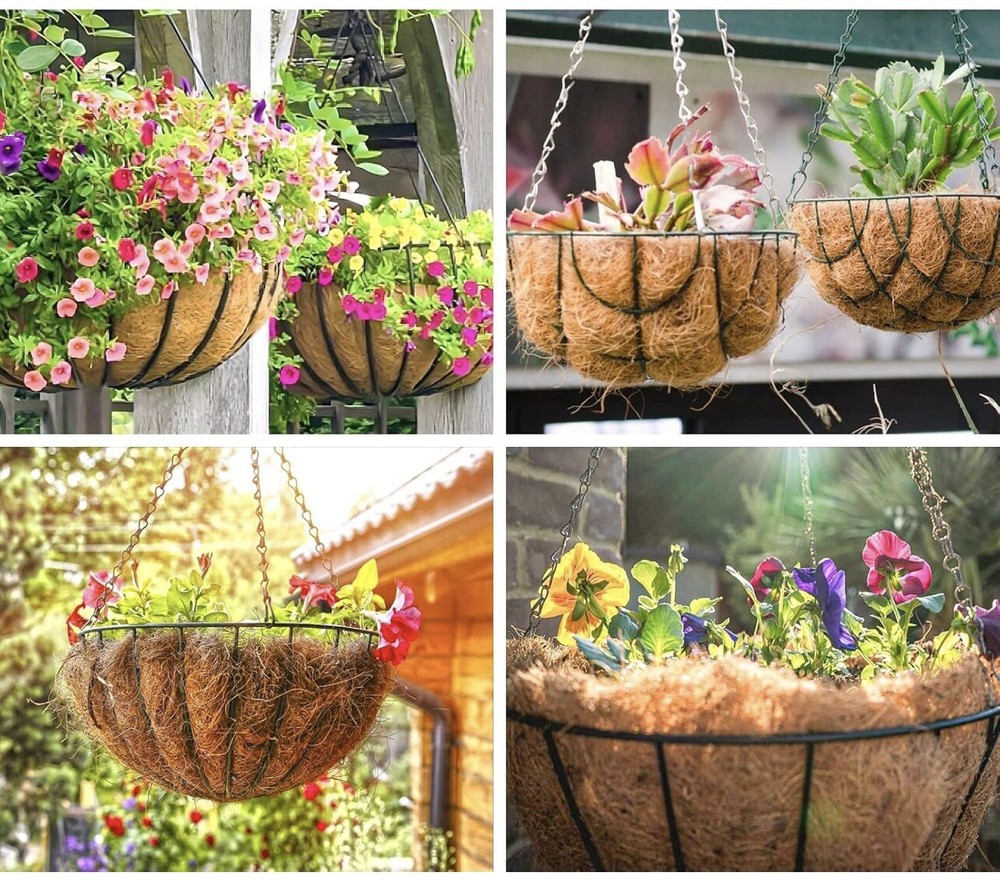 10 Inch Round Basket Coco Liners - 3 Pack