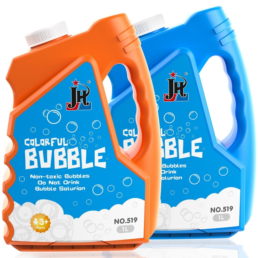 EagleStone 67oz Bubble Concentrate Solution – Makes 5 Gallons for All Bubble Toy
