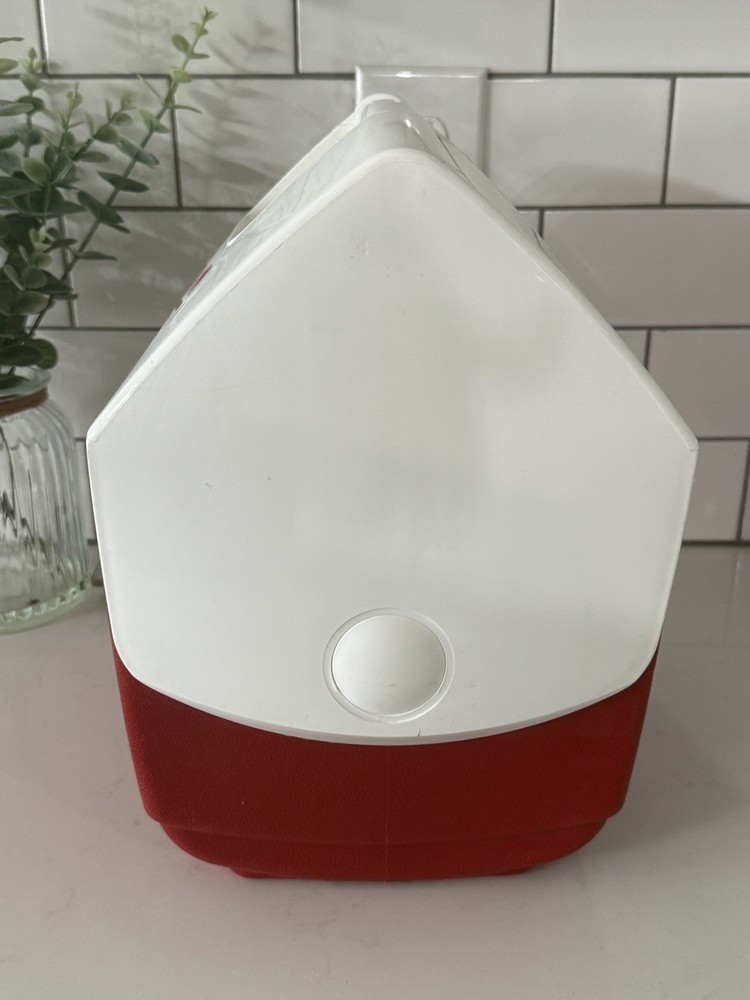Igloo Playmate Snap-On Tools Cooler Red White Lunch Box NICE