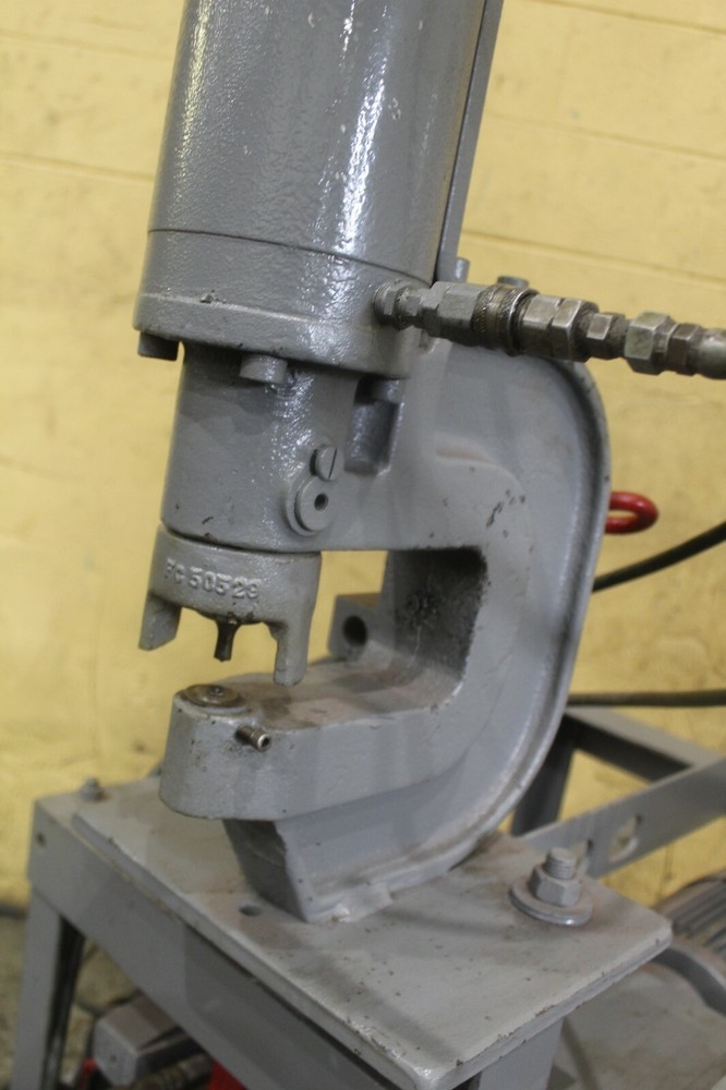 20 TON FABRILINE C FRAME HYDRAULIC FLANGE PUNCH: YODER #69702