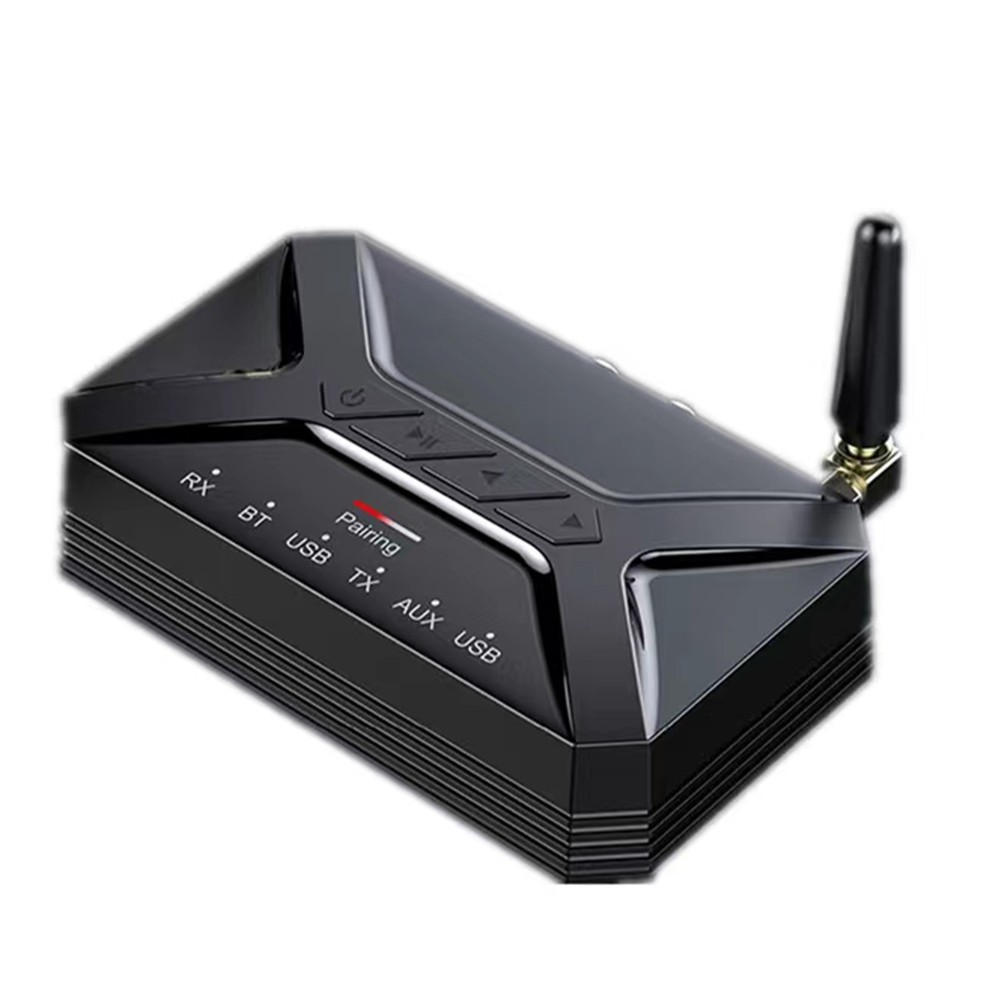 Bluetooth 5.0 + EDR A2DP/AVCDP Transmitter& Receiver Adapter With Charging Cable