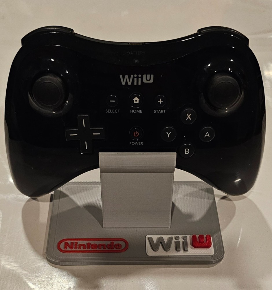 3D Printed Nintendo Wii U Pro Controller Display Stand