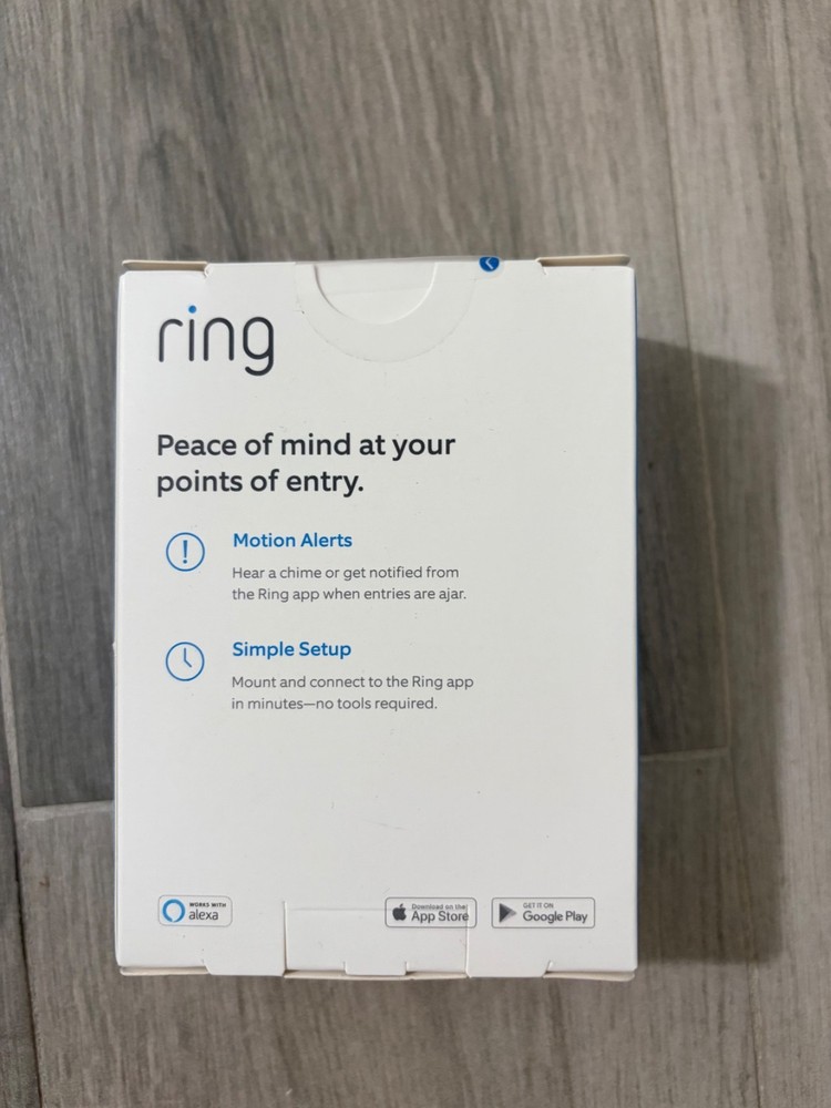 New Sealed Ring Alarm Contact Sensor 2 Pack