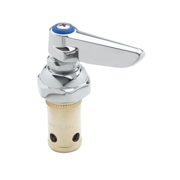 T&S BRASS 002711-40 Eterna Spindle Assembly, Spring Check, Cold Left Hand