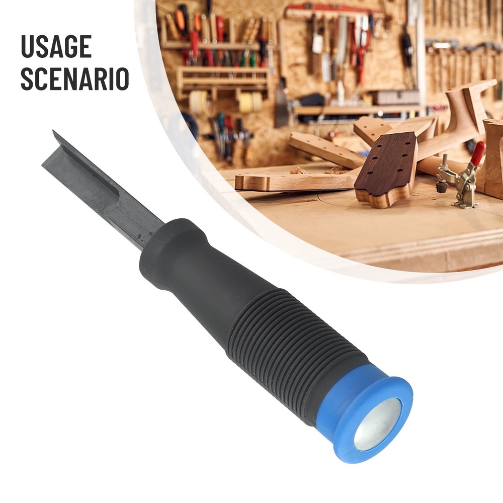 Heavy Duty Wood Carving Chisel 90 Degree Angled Perfect for Carpentry Projects