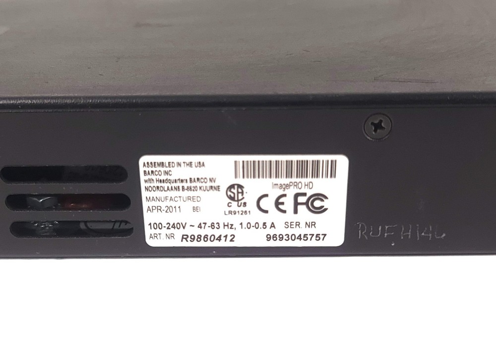 Barco R9860412 ImagePro HD Multi-Format Processor(C2023-27)