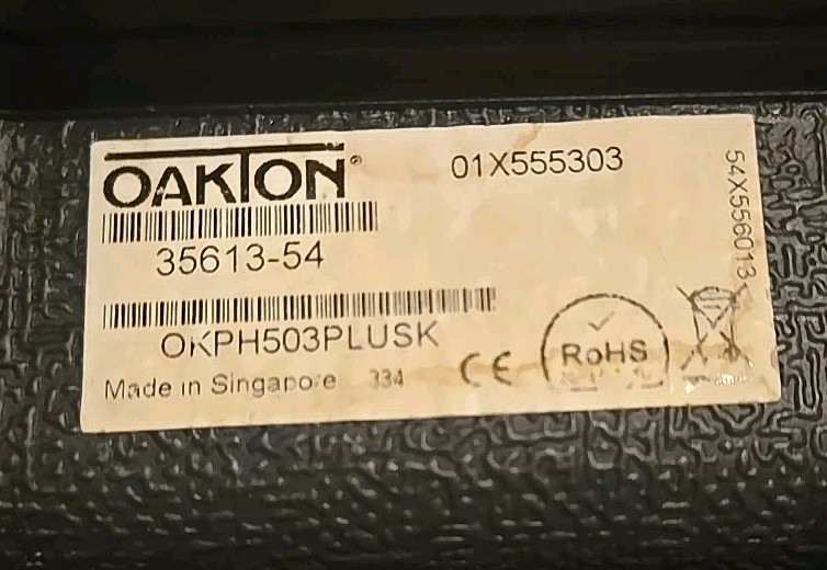 Oaktron Instruments Portable PH5+ Multi-Meter Bare Tool Kit, Model- 35613-34