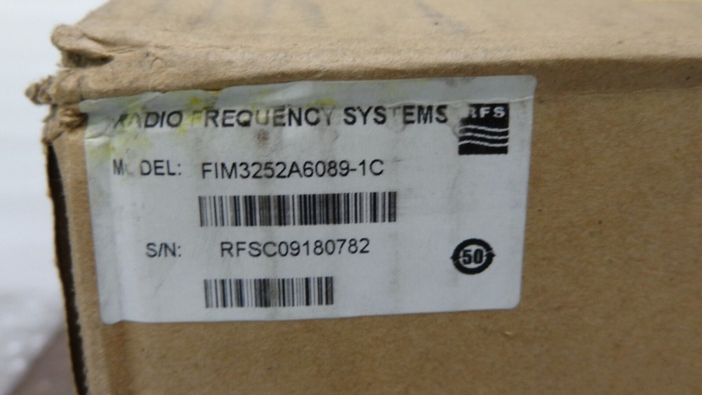 Radio Frequency System FIM3252A6089-1C Mitigation filter Interference Protection