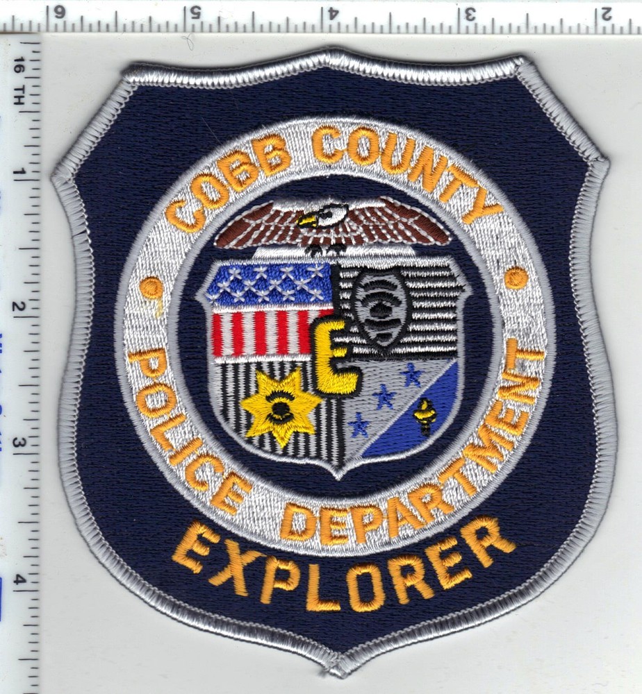 Cobb County Police (Georgia)1st Issue Explorer Shoulder Patch