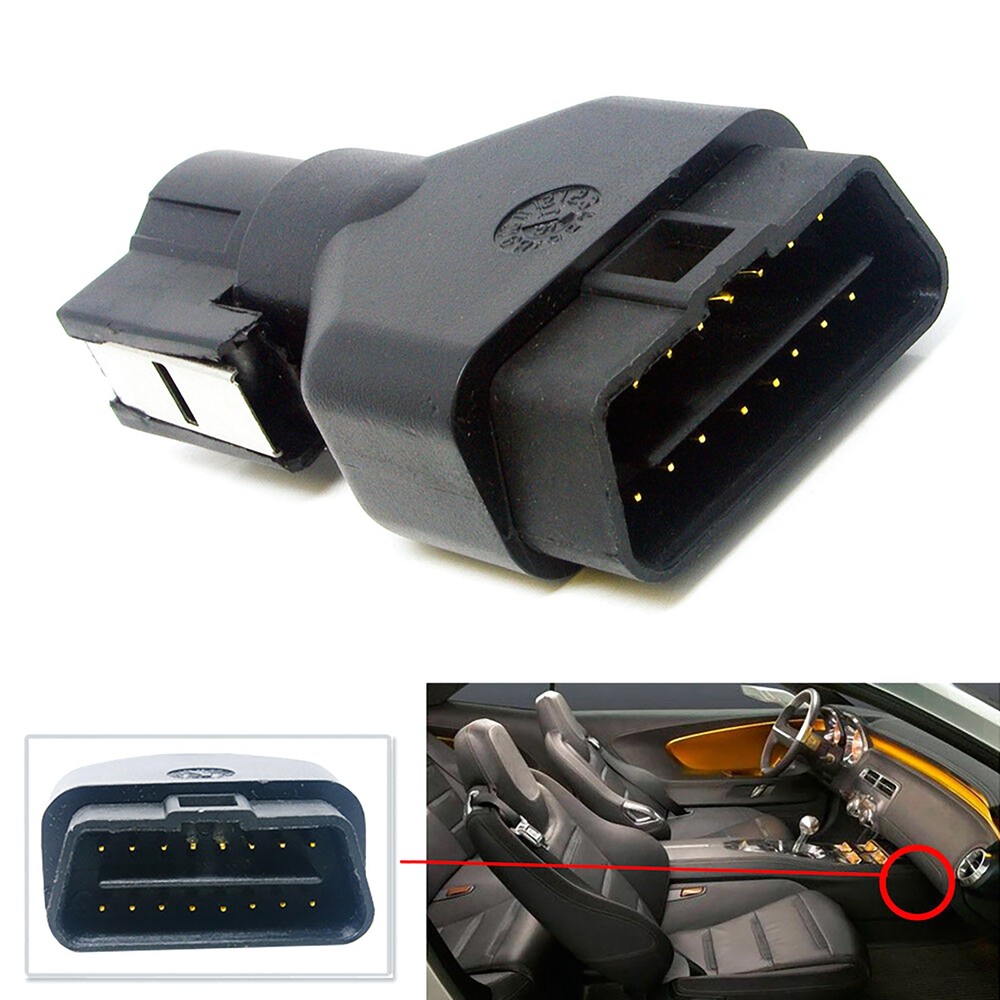 1Pcs 16Pin Scanner OBD2 Connector Adapter Replacement Kit For GM TECH2 Car