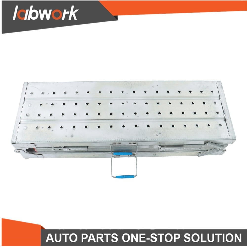 Labwork 1.8m Folding Scaffolding Platform Aluminum Alloy Adjustable Height