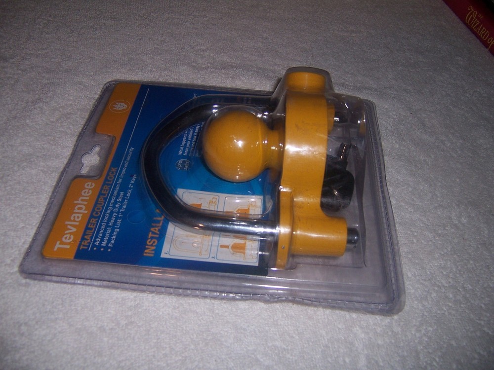 Tevlaphee Trailer Coupler Lock NEW ball hitch