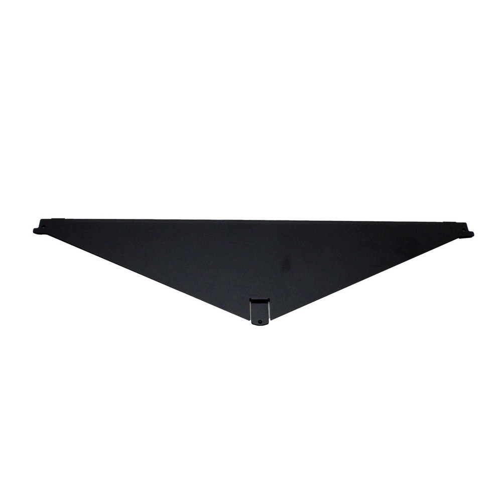 Hubbell Black Top/Bottom Cover for Rack Mount Angled Patch Panel APC