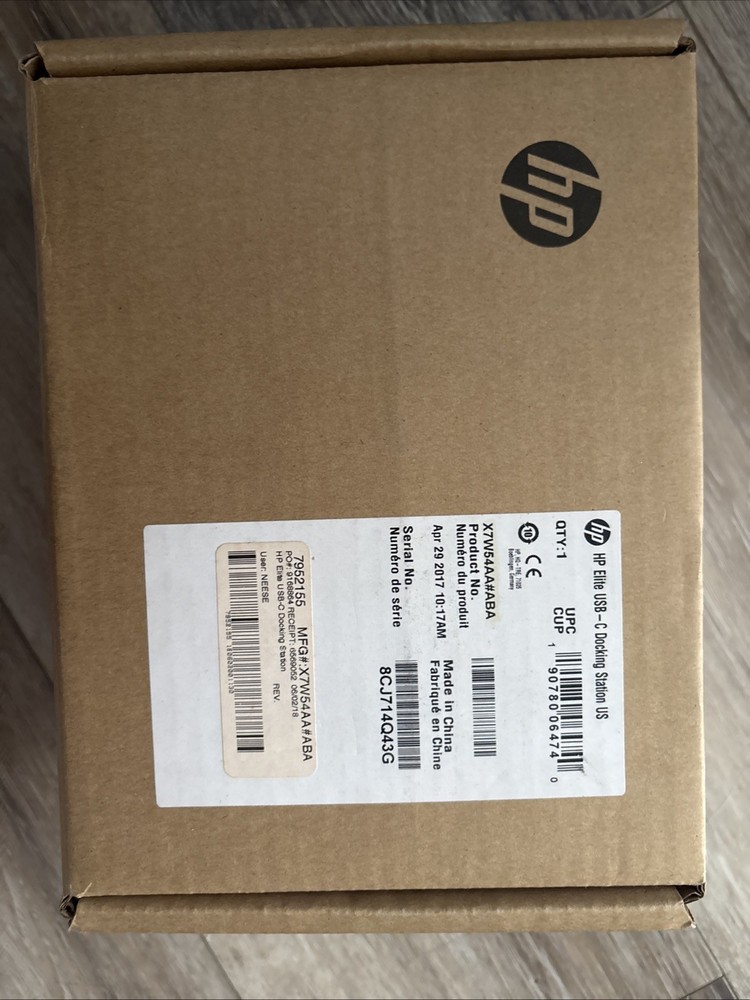 HP Elite USB-C Universal Laptop Docking Station US X7W54AA#ABA