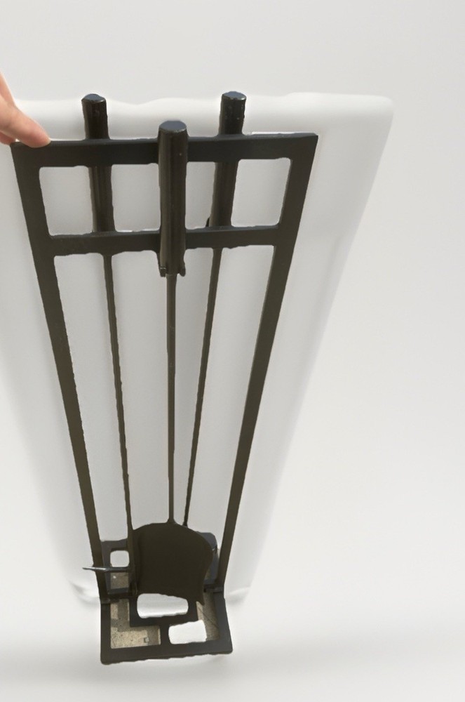 Fireplace Tool Set Stand Shovel Brush Poker