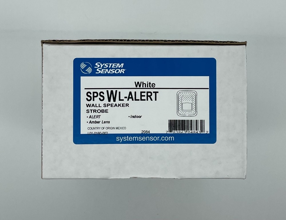 System Sensor SPSWL-ALERT - Same Day Shipping (SEALED)