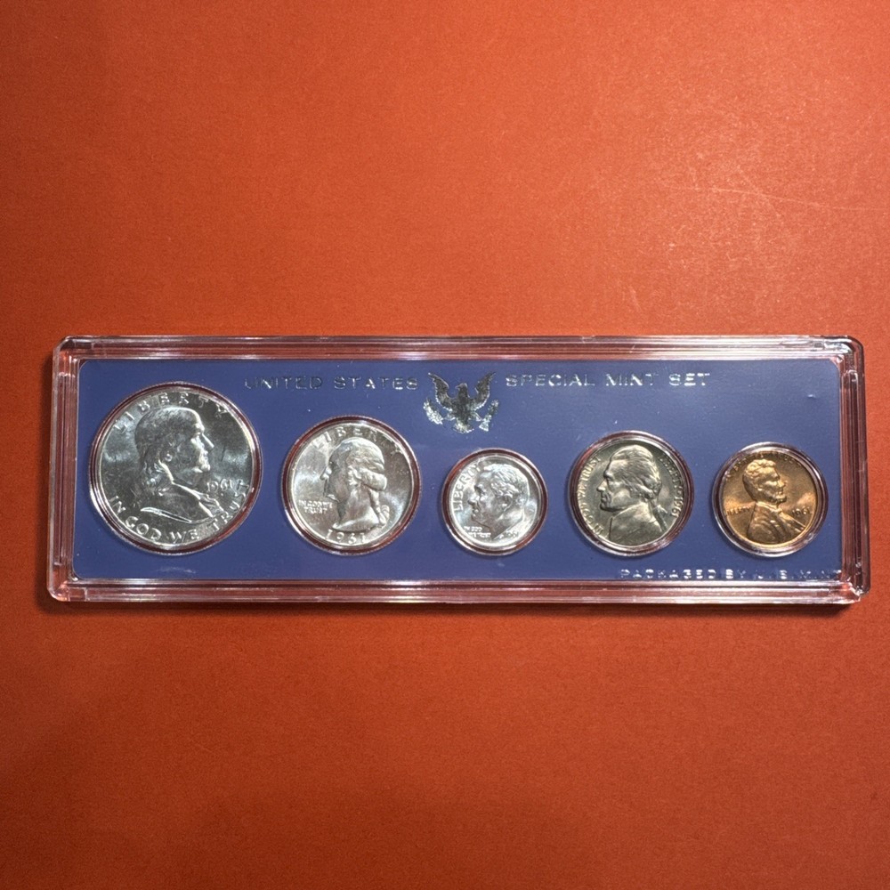 1961 P US Mint Coin Set 90% Silver