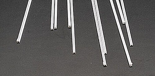 Plastruct H Column Styrene 1/16 (10) - Model Scratch Building Plastic Strips