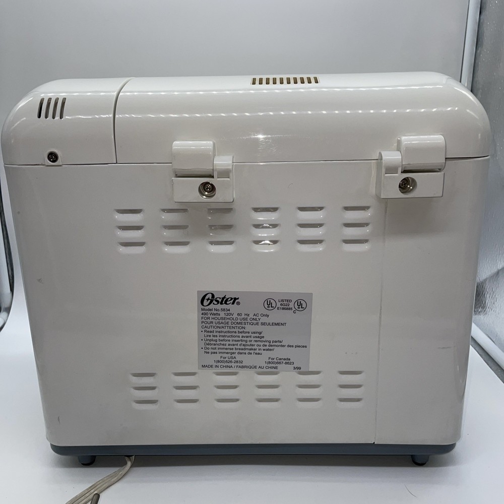Oster Bread Maker 58-Minute Expressbake 2 lb Model 5834