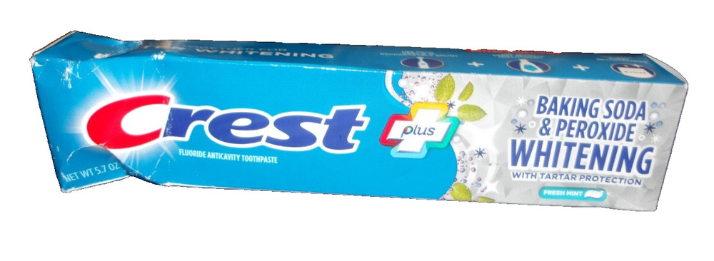 Cresh Plus 5.7 Oz Baking Soda & Peroxide Toothpaste