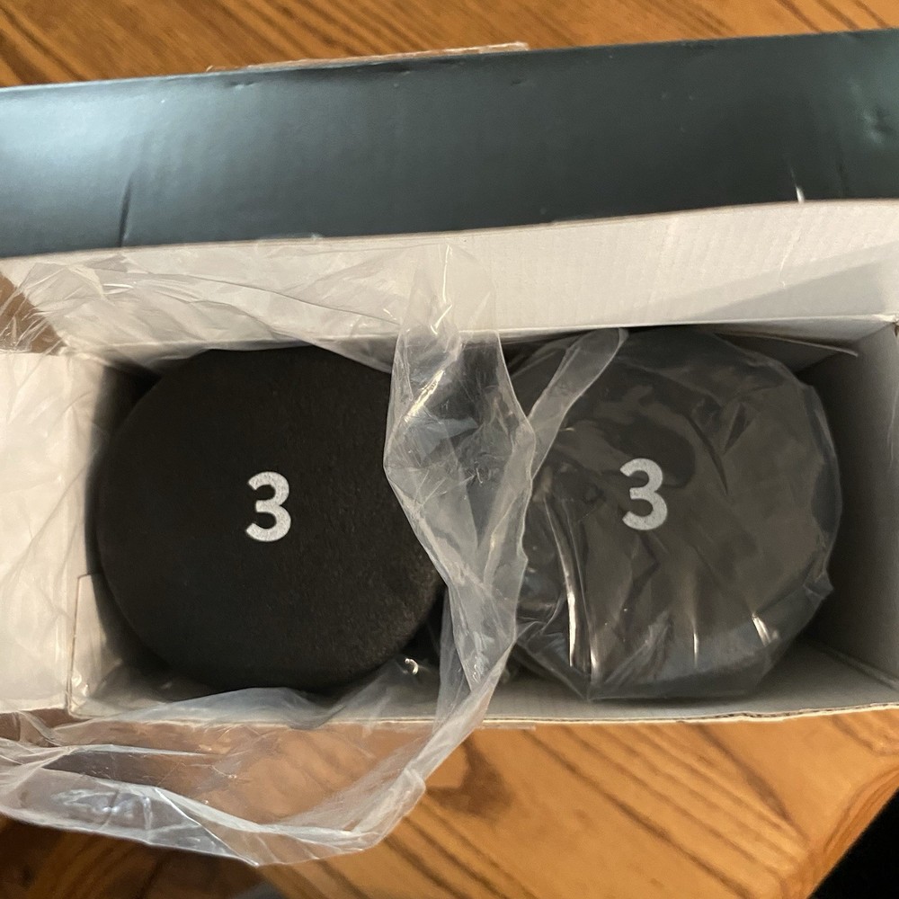 Peloton Ergonomic Weights Dumbbells Set Three Pound Weights
