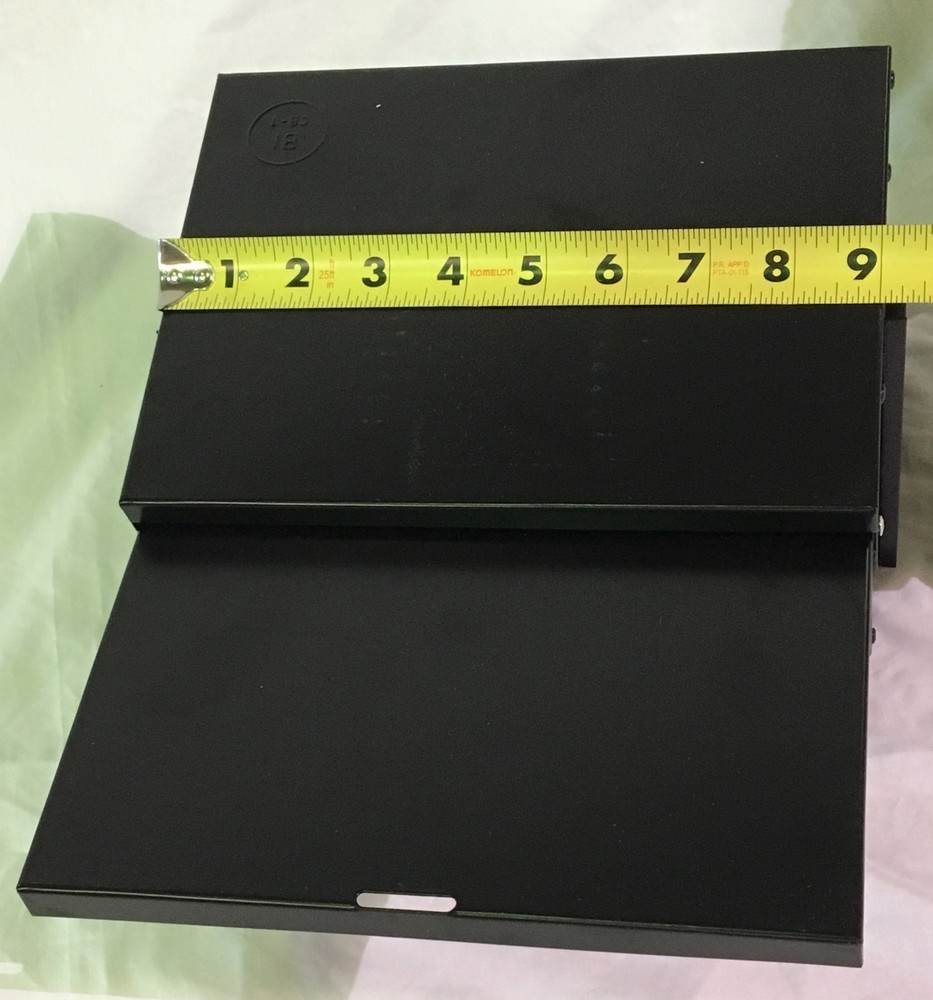 Deer Feeder Control Box Only w/ T Brackets Black CB1B