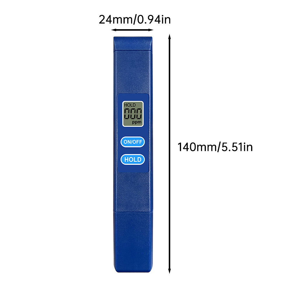 TDS Meter Digital Tester Water Quality Testing Tool for Drinking Water 0-9990ppm