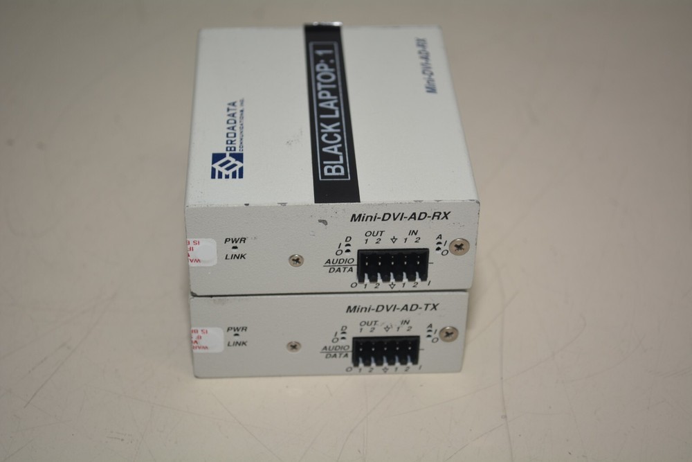 Broadata Mini-DVI-AD-RX & AD-TX Receiver / Transmitter #W3307