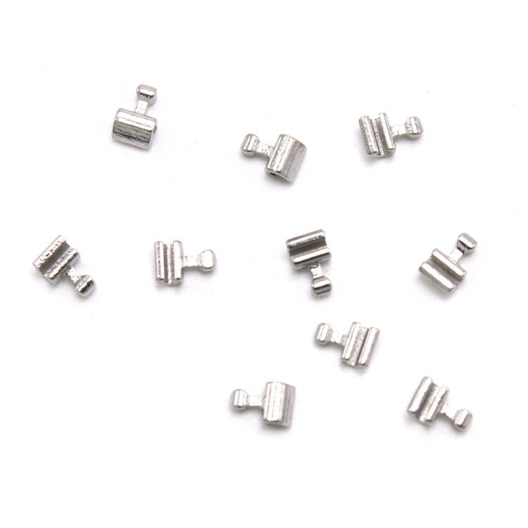 50pcs Dental Orthodontic Crimpable Hook Stops Type 10pcs/pack