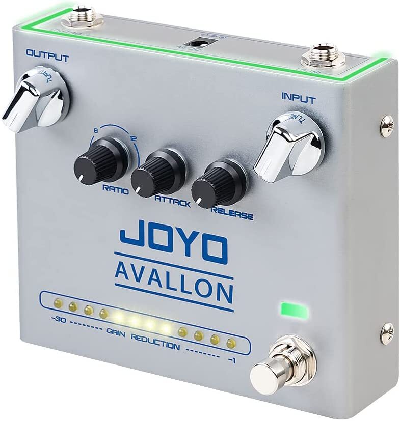 JOYO Compressor Effect Pedal Dynamic Feedback For Electric Guitar Bass (Opened)