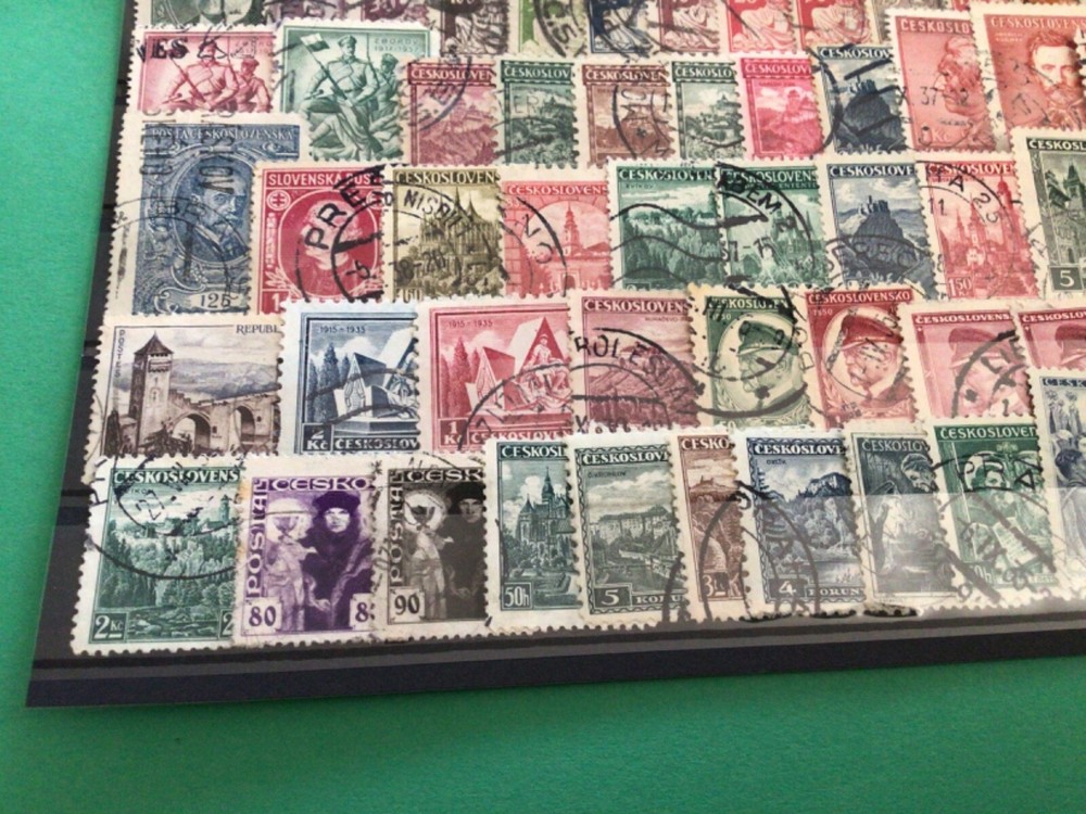 Czechoslovakia early used stamps A15237