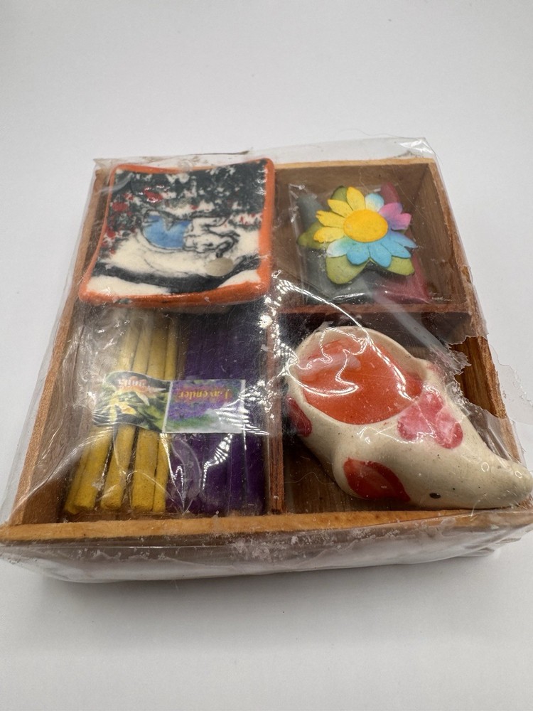 Miniature Elephant Incense And Sticks