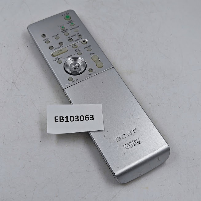 Sony AV System 3 Remote RM-SP320 - Working, Used, No Packaging