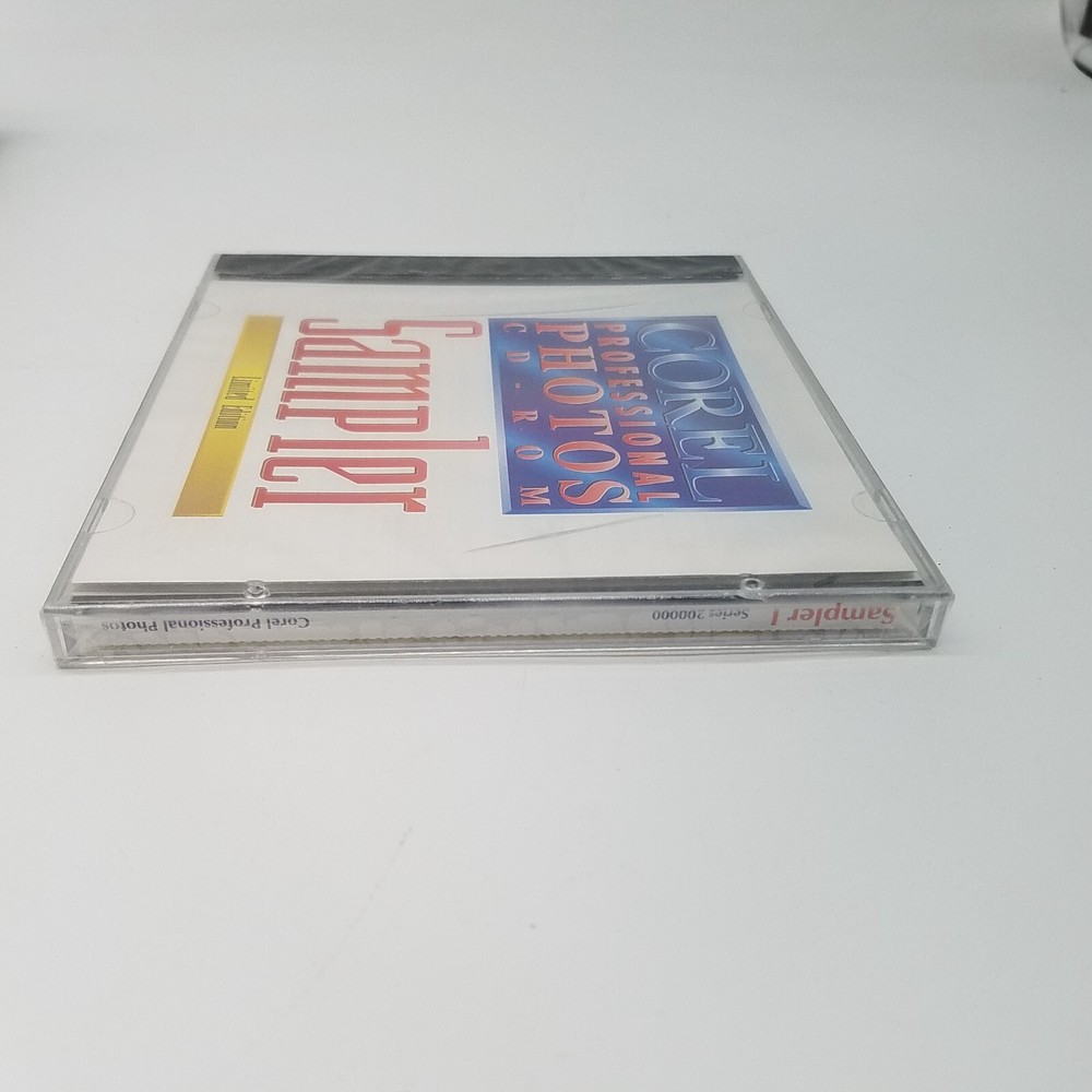 Corel Professional Photos CD-Rom Sampler Limited Edition PC Computer Software