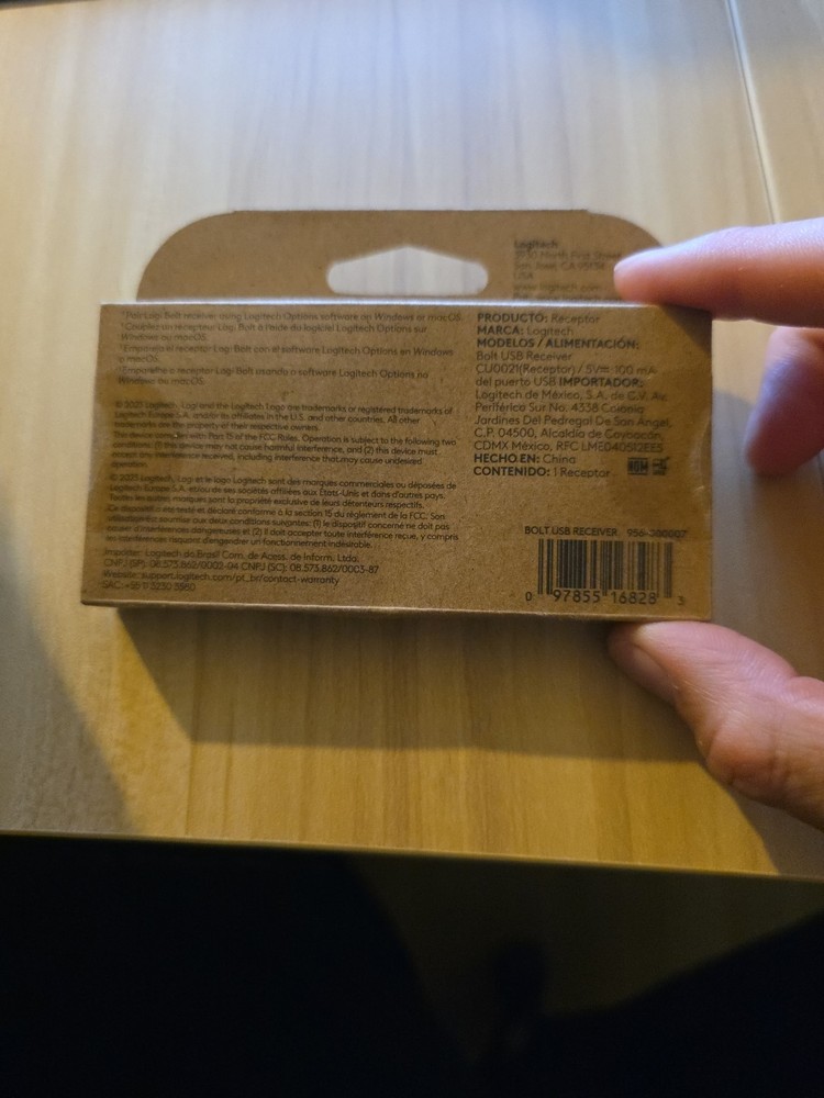 Logitech Bolt USB Wireless Receiver for Logi Keyboard & Mouse ™