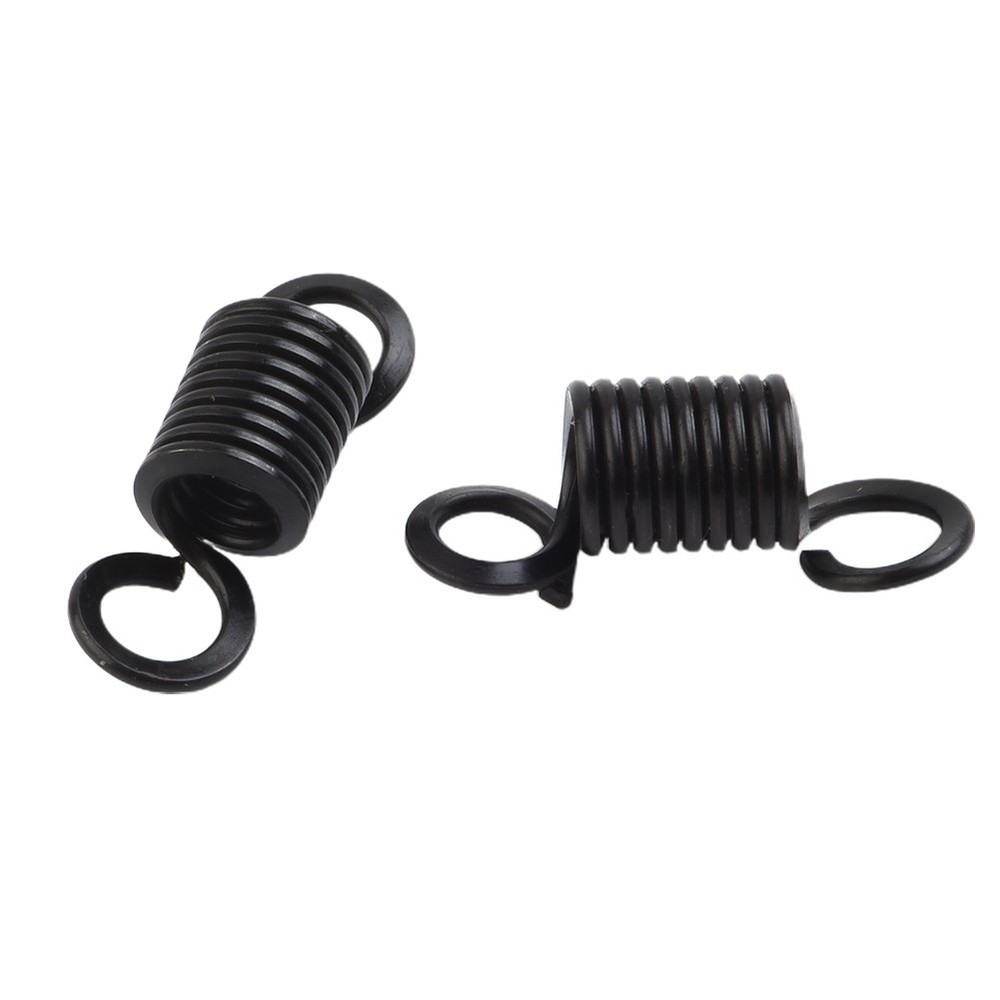 Home Garden Spring Hand Tools 2 Pcs Automatic Black LA815138 Spare Spring