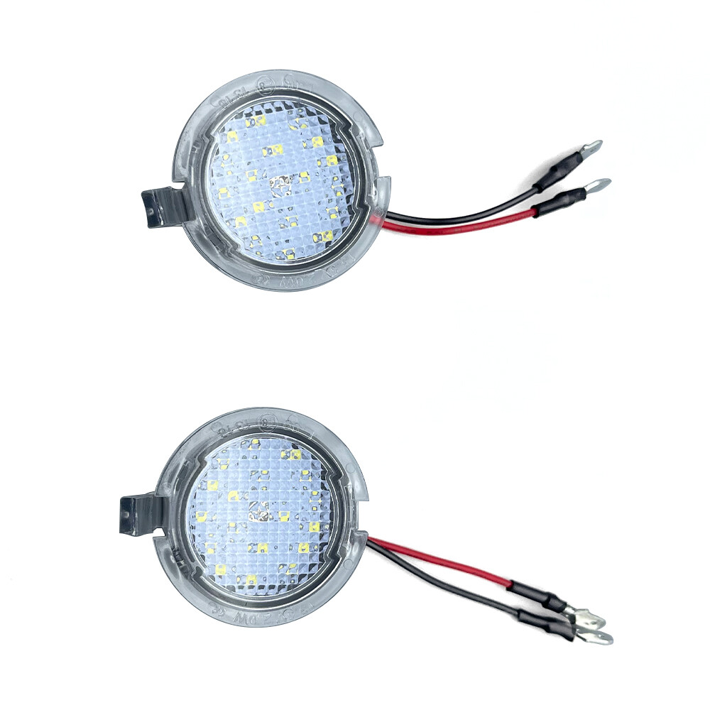 LED Side Mirror Puddle Light Kit For Ford F-150 Explorer Expedition Edge Taurus