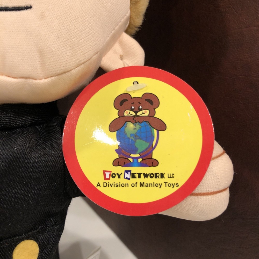 Puppet Policeman Toy Network 2006 Puppet Soft Toy Plush NWT