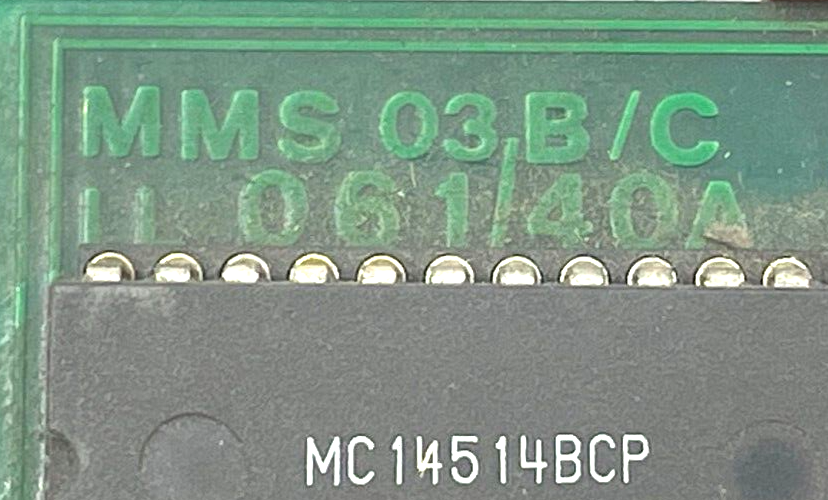 Ausgange MMS03B/C Circuit Board