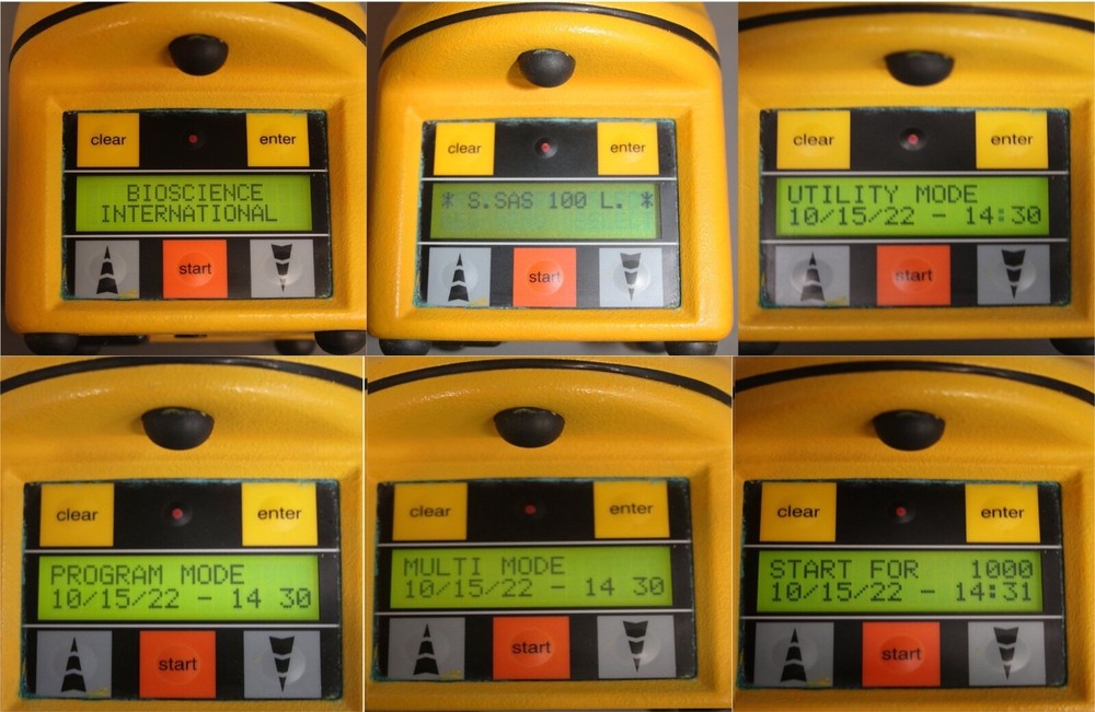 Bioscience International SAS Super 100L Air sampler