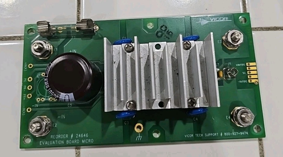 Vicor Evacuation Board Micro 24646 With V375C24C150BL