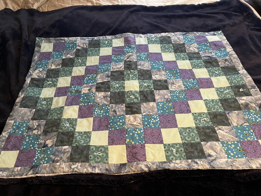 Handmade Quilt 29" x 39"