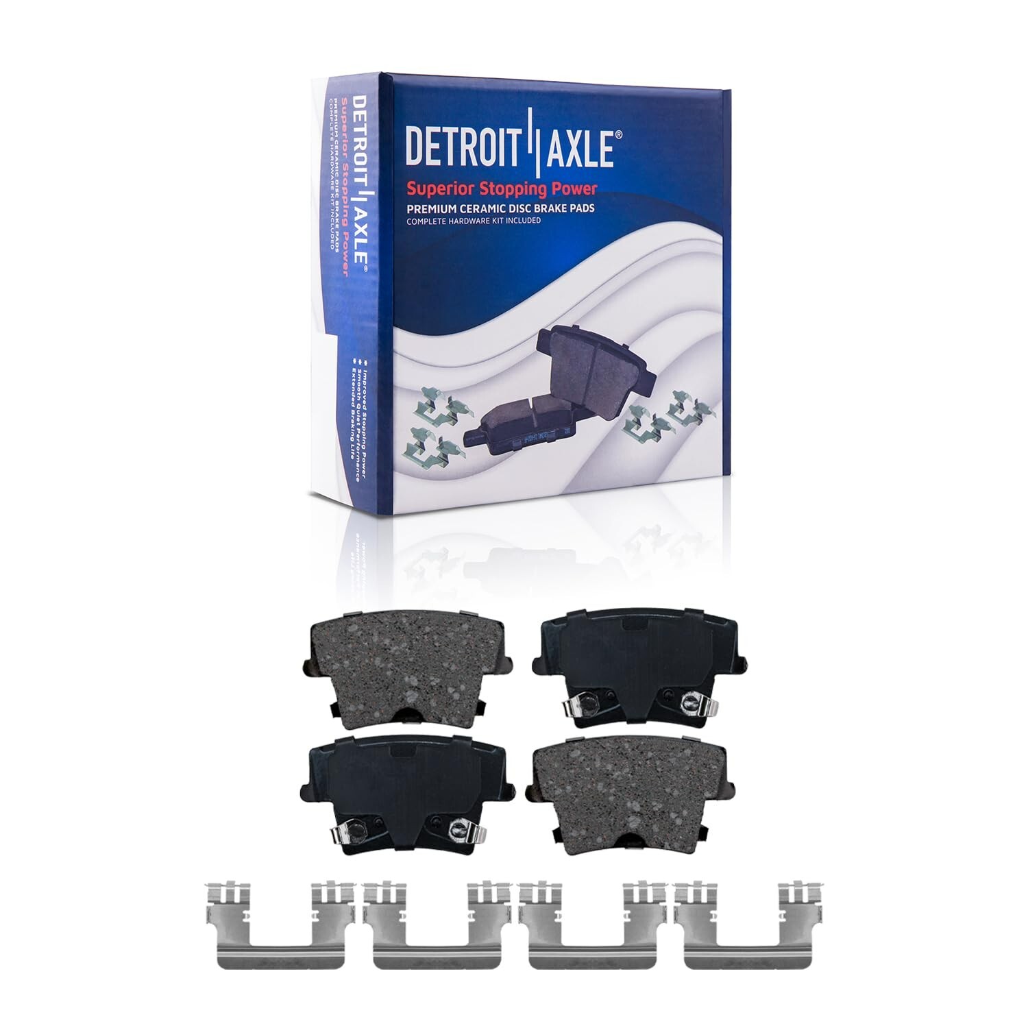 Front & Rear Ceramic Brake Pads for 300 Dodge Charger Avenger Magnum Challenger
