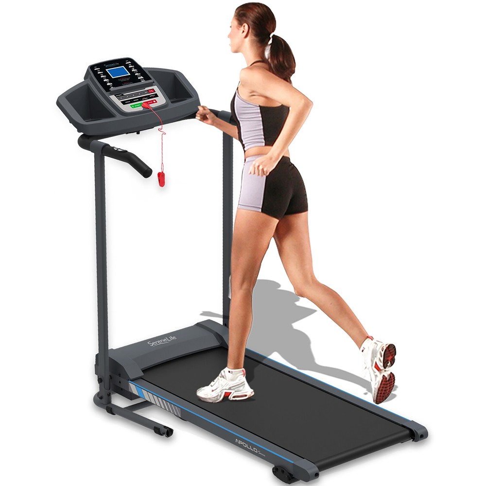 SereneLife SLFTRD20 Smart Treadmill Motorized Running Jogging Exercise Machine