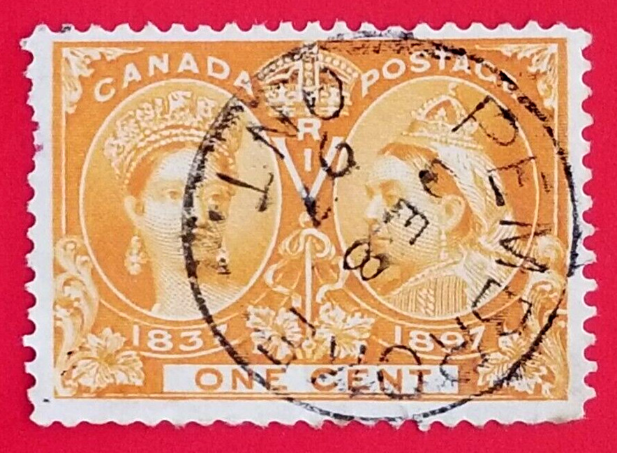 Canada Stamp # 51 "Diamond Jubilee" Used
