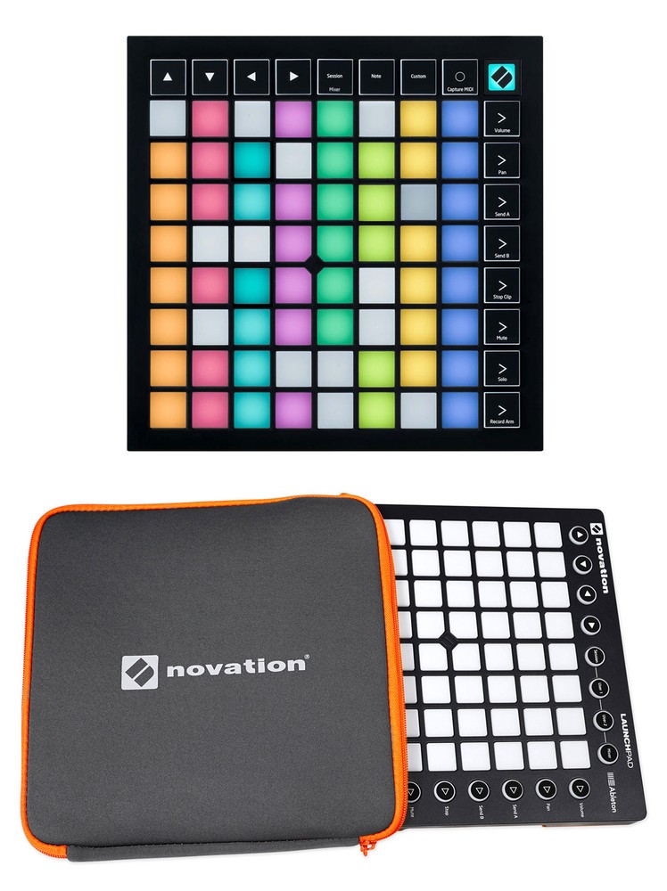 Novation Launchpad X Ableton Live MIDI USB Music Production Pad Controller+Case